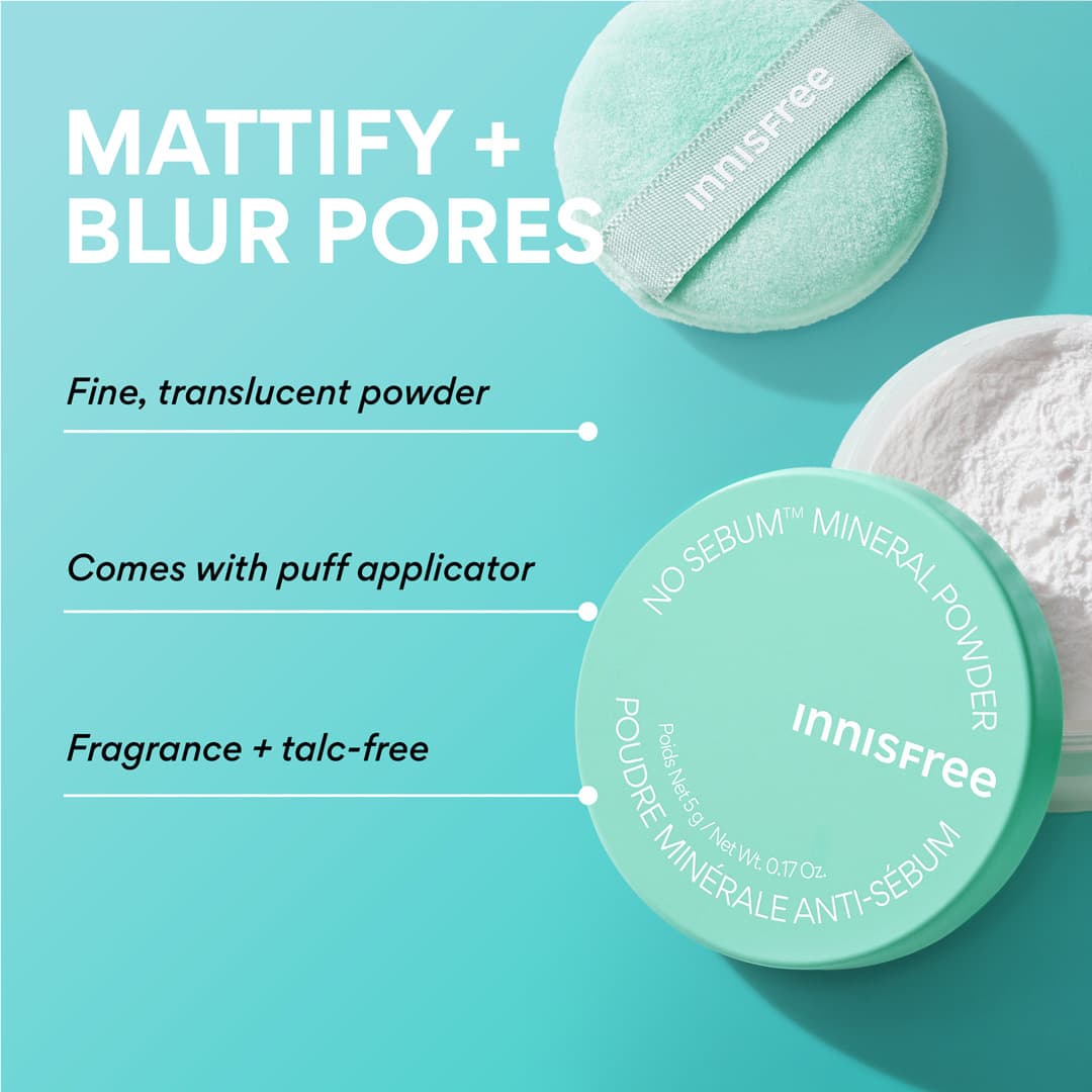 No Sebum Matte Mineral Setting Powder